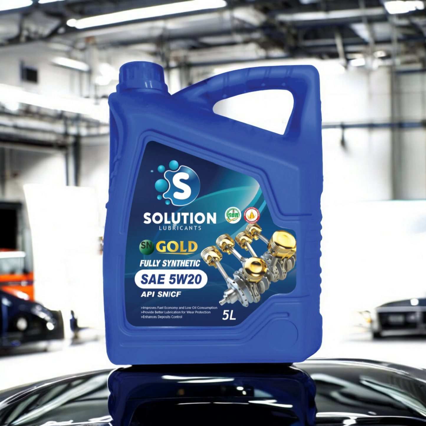 Solution Lubricants SN Gold SAE 5W-20 (5L)