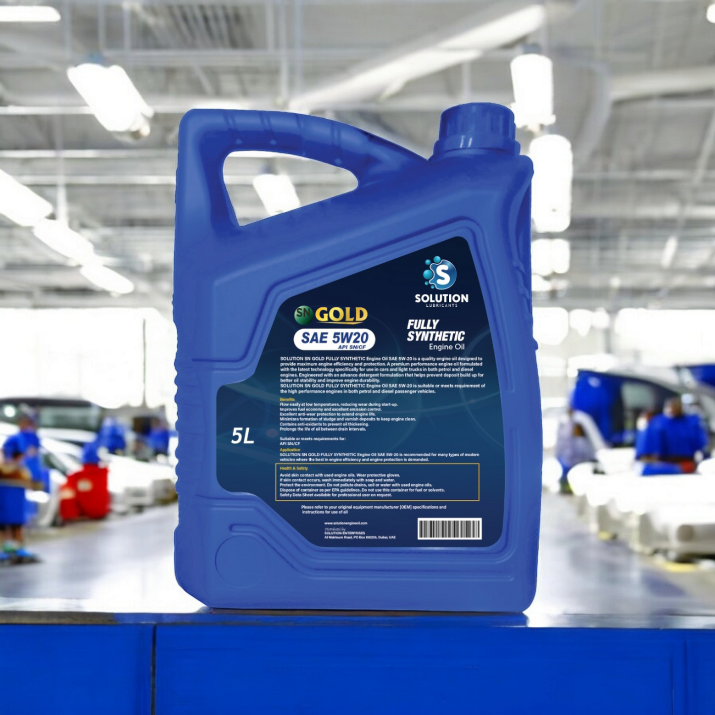 Solution Lubricants SN Gold SAE 5W-20 (5L)